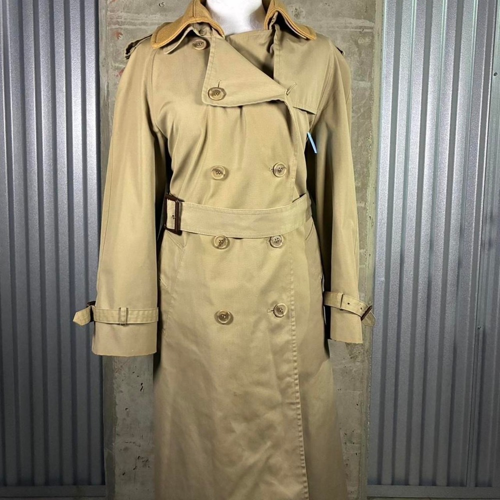 Misty Harbor Trench Coat – Size 8 🤎